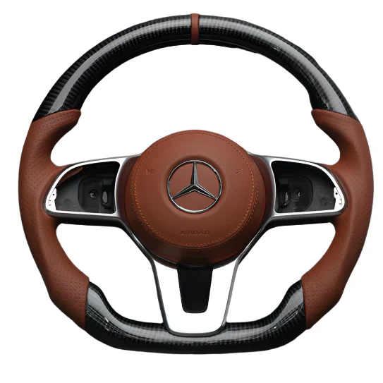2018+ Mercedes W907/W910 Sprinter Custom Carbon Fiber Steering Wheel - Image 2