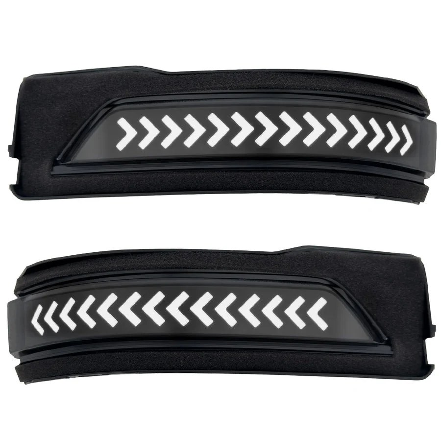 2019-2024 Ram TRX 1500 Smoked White Amber Scanning LED Mirror Lights - Image 5