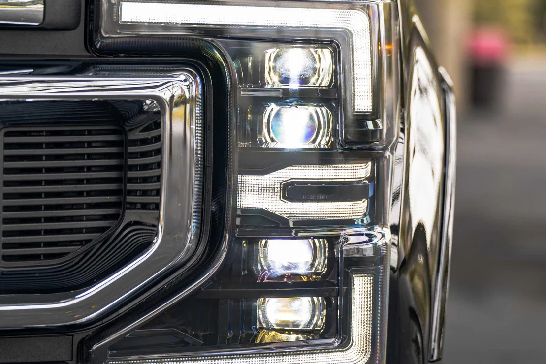 2020-2022 Ford Super Duty F250 F350 LED DRL Projector Replacement Headlights - Image 10