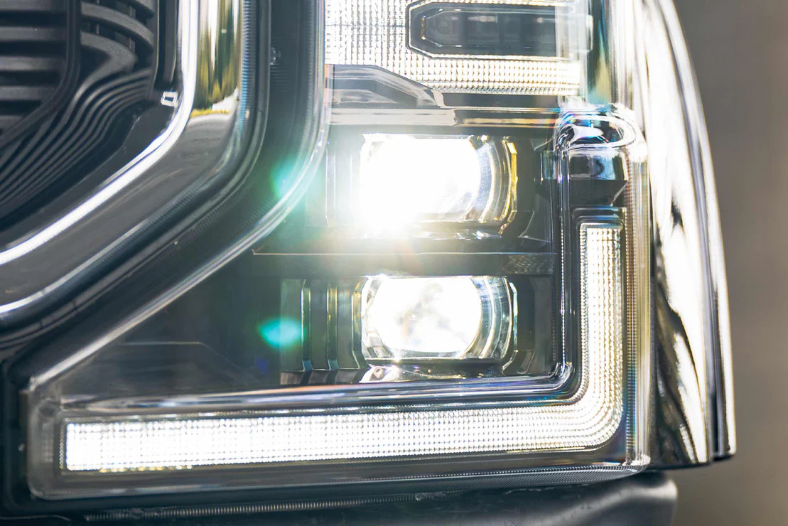 2020-2022 Ford Super Duty F250 F350 LED DRL Projector Replacement Headlights - Image 11