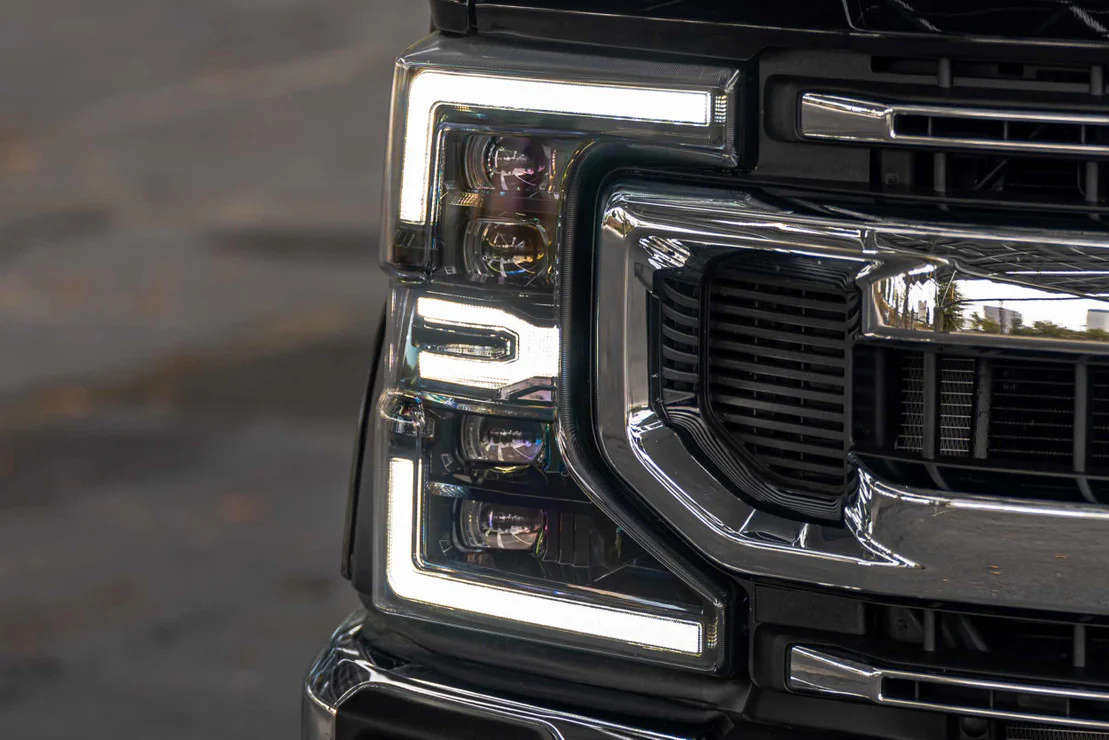 2020-2022 Ford Super Duty F250 F350 LED DRL Projector Replacement Headlights - Image 14