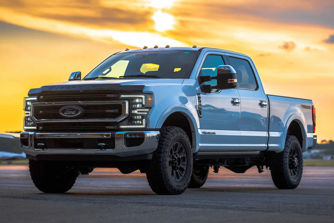 2020-2022 Ford Super Duty F250 F350 LED DRL Projector Replacement Headlights - Image 17