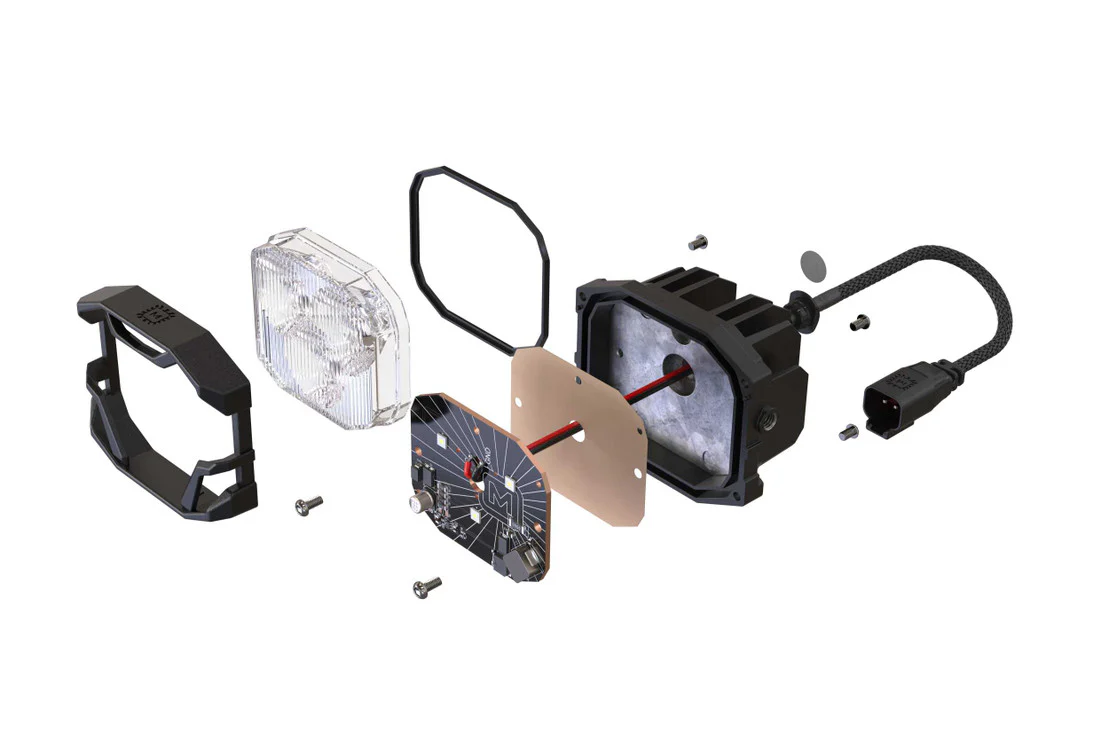 2020-2022 Ford Super Duty F250 F350 LED DRL Projector Replacement Headlights - Image 34