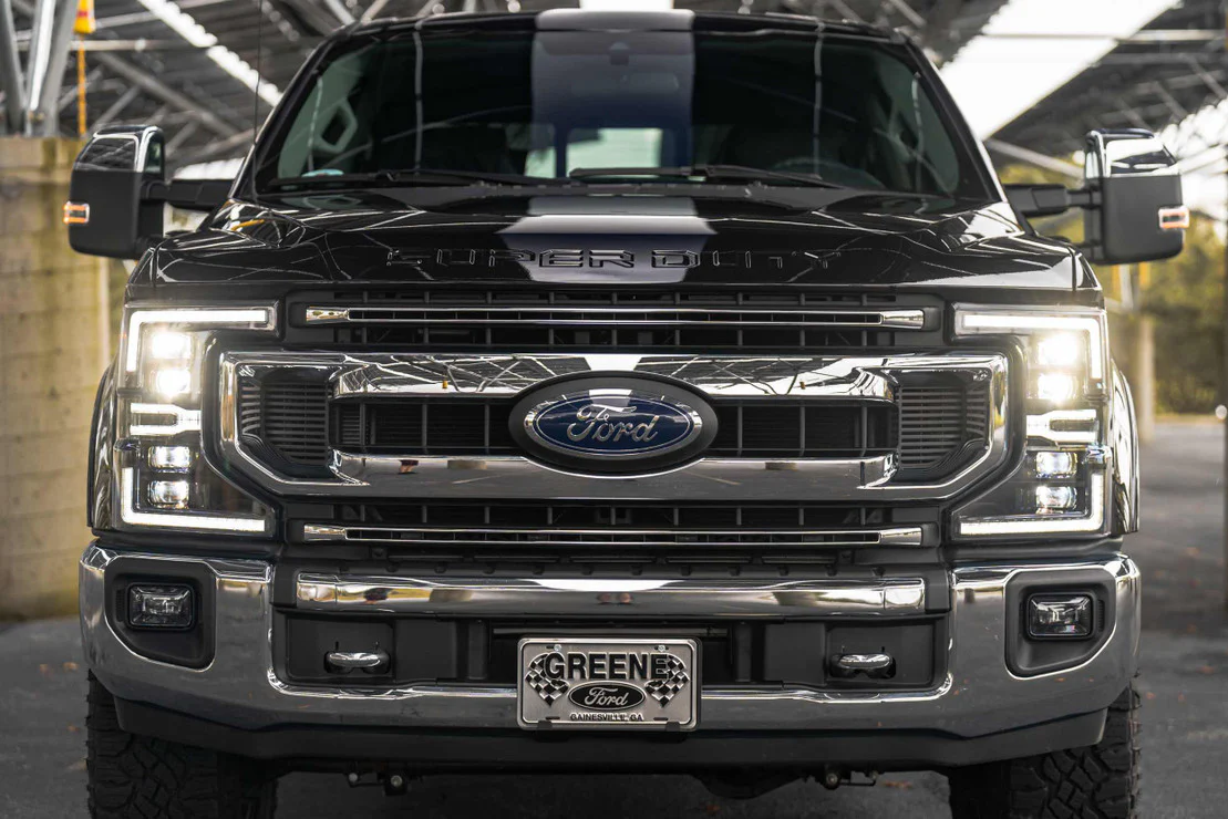 2020-2022 Ford Super Duty F250 F350 LED DRL Projector Replacement Headlights - Image 4