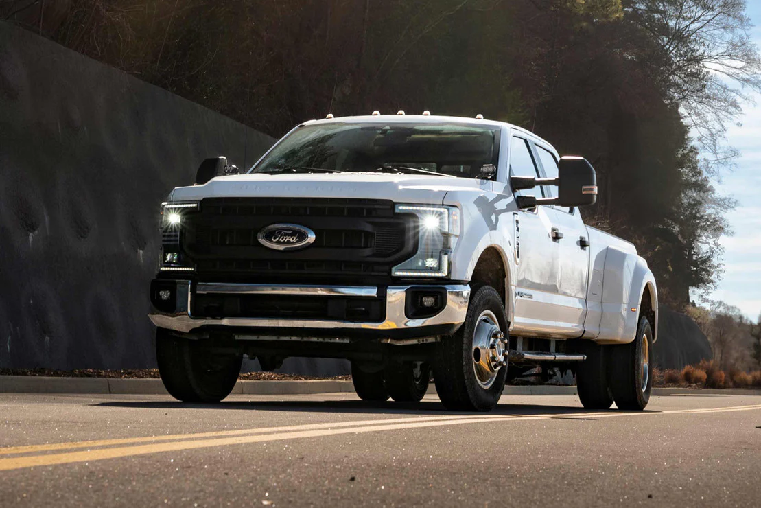2020-2022 Ford F250 Super Duty XB LED HYBRID DRL Projector Headlights - Image 4