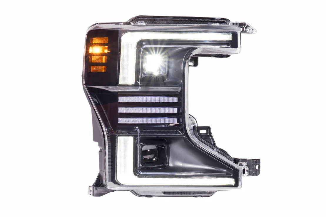 2020-2022 Ford F250 Super Duty XB LED HYBRID DRL Projector Headlights - Image 7