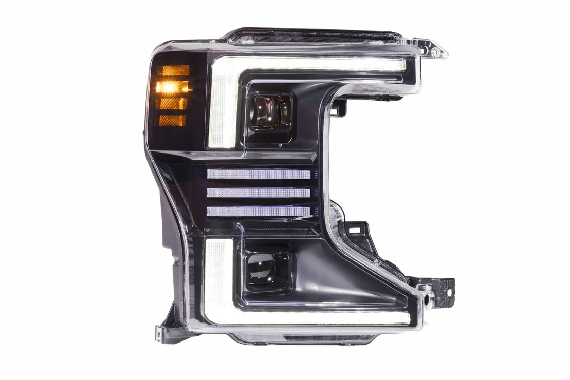2020-2022 Ford F250 Super Duty XB LED HYBRID DRL Projector Headlights - Image 8