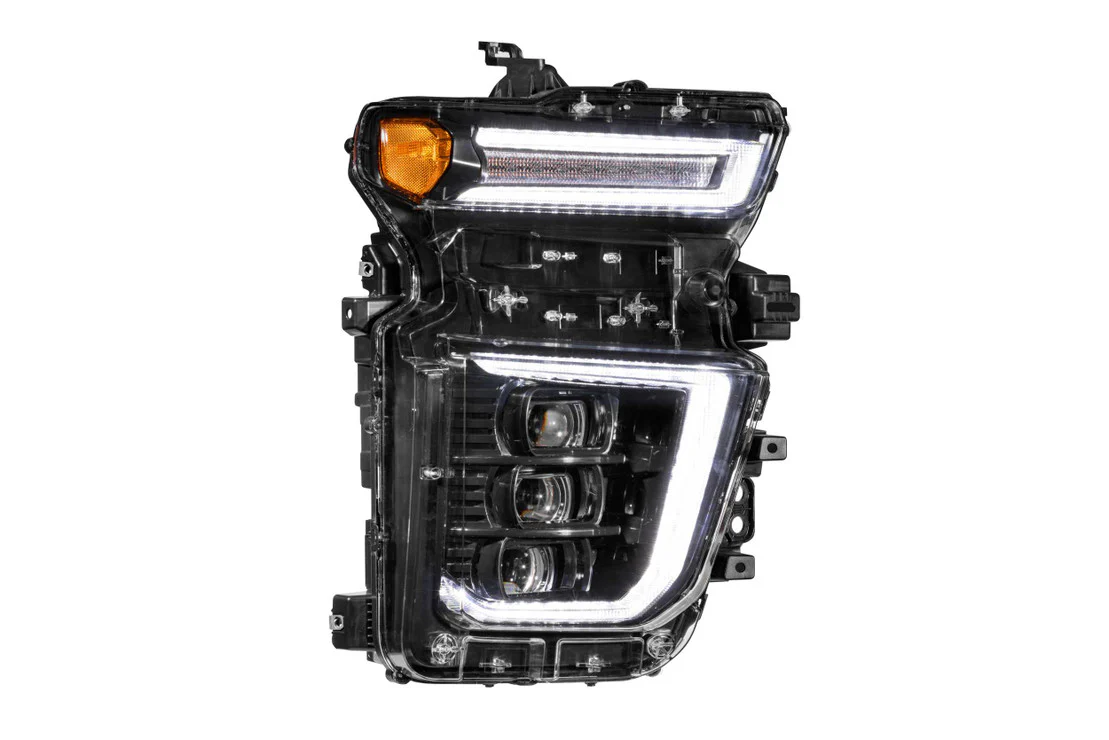 2020-2024 Chevrolet Silverado 2500 3500 HD LED DRL Projector Replacement Headlights - Image 5