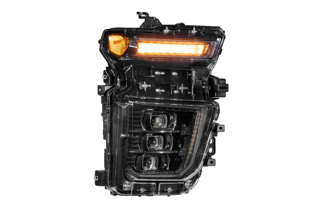 2020-2024 Chevrolet Silverado 2500 3500 HD LED DRL Projector Replacement Headlights - Image 6