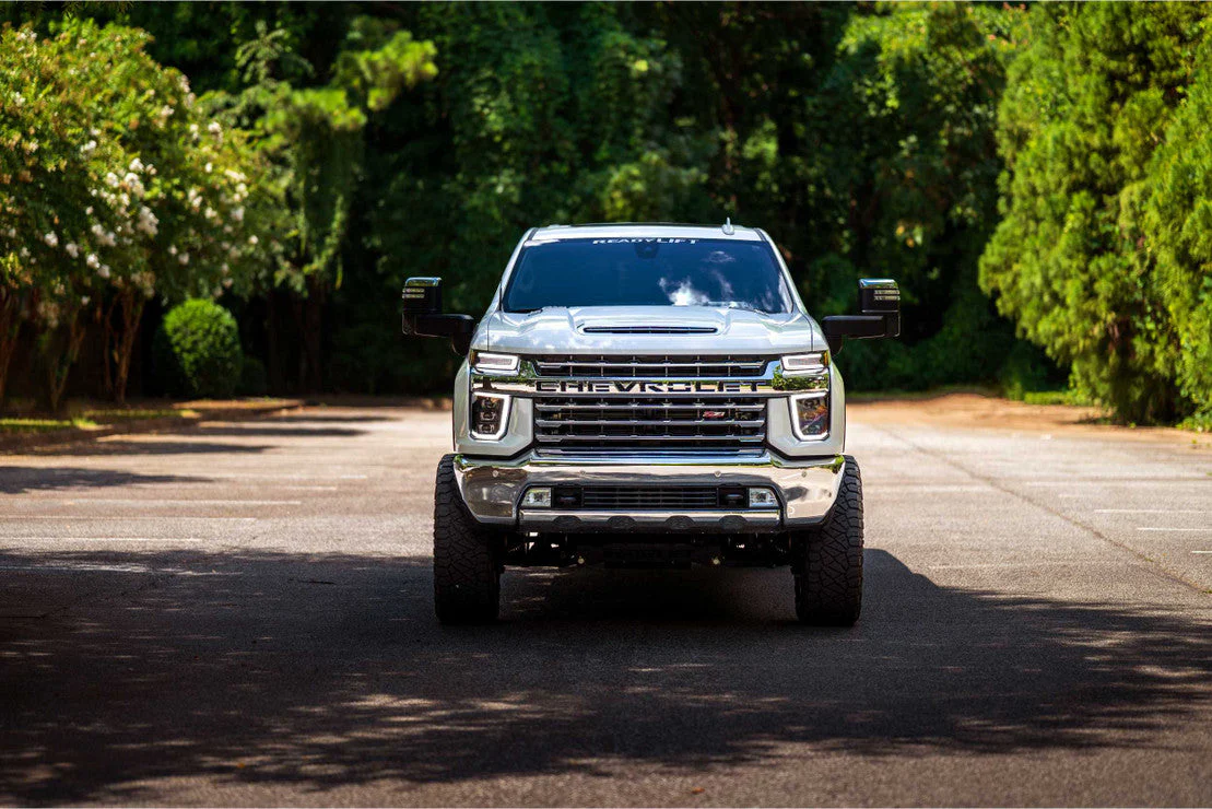 2020-2024 Chevrolet Silverado HD RGBW Flow Series XB LED DRL Headlights - Image 13