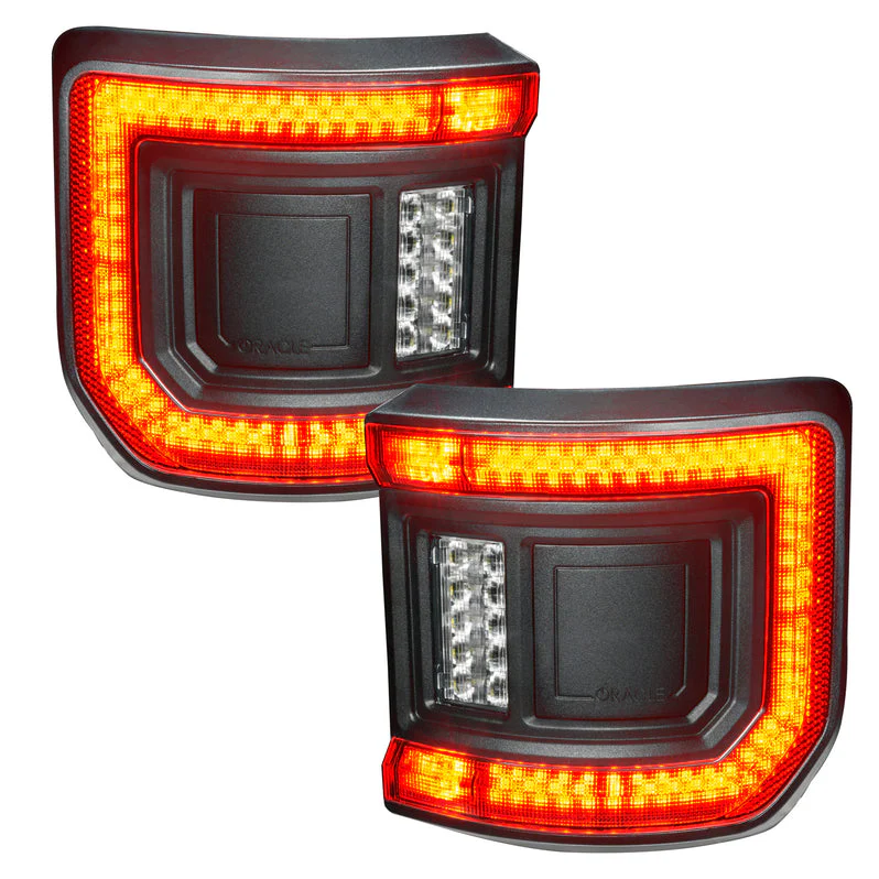 2020-2026+ Jeep Gladiator JT Red Smoked LED Flush Mount Tail Lights - Image 11
