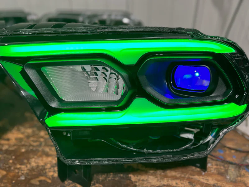 2014-2026+ Dodge Durango RGBW Flow Series LED DRL Prebuilt Headlights - Image 22