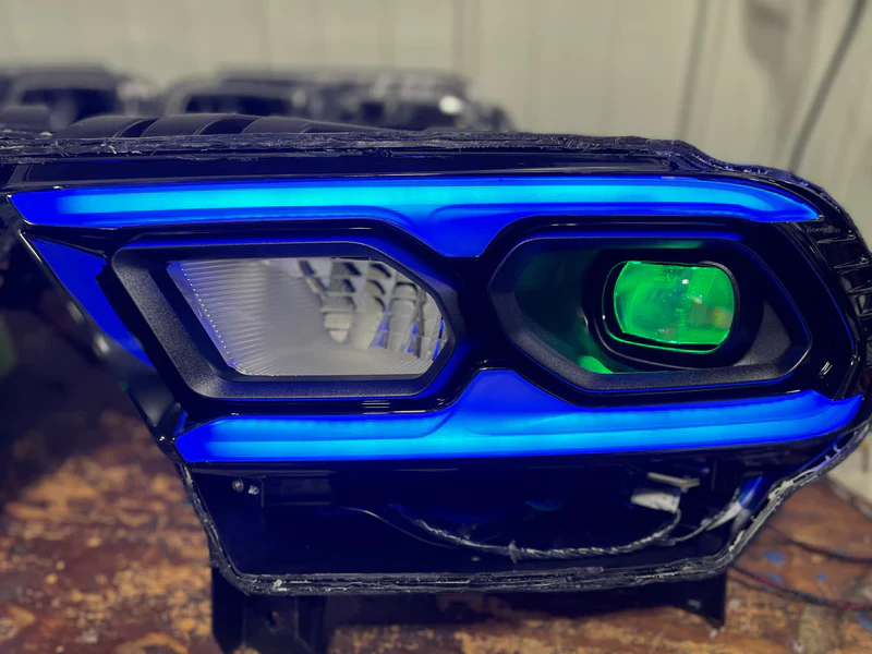 2014-2026+ Dodge Durango RGBW Flow Series LED DRL Prebuilt Headlights - Image 23