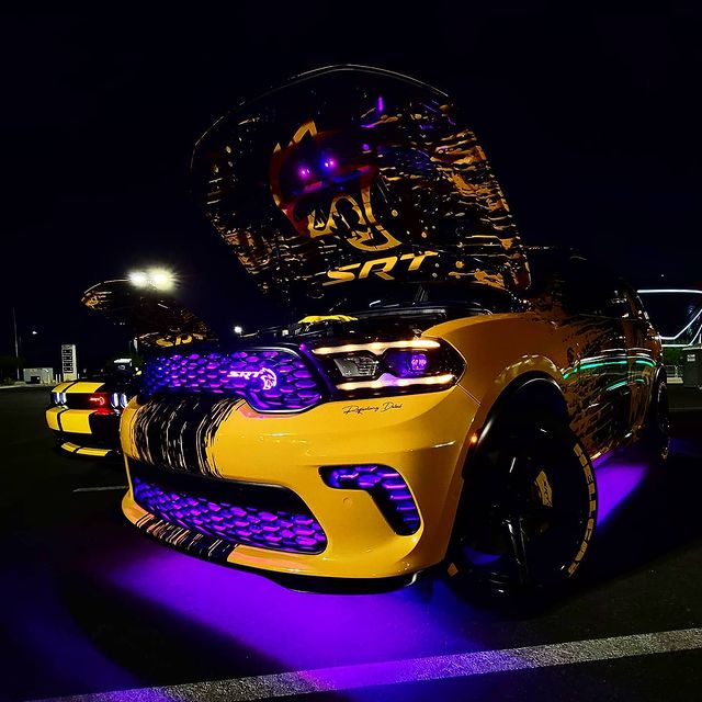 2014-2026+ Dodge Durango RGBW Flow Series LED DRL Prebuilt Headlights - Image 34