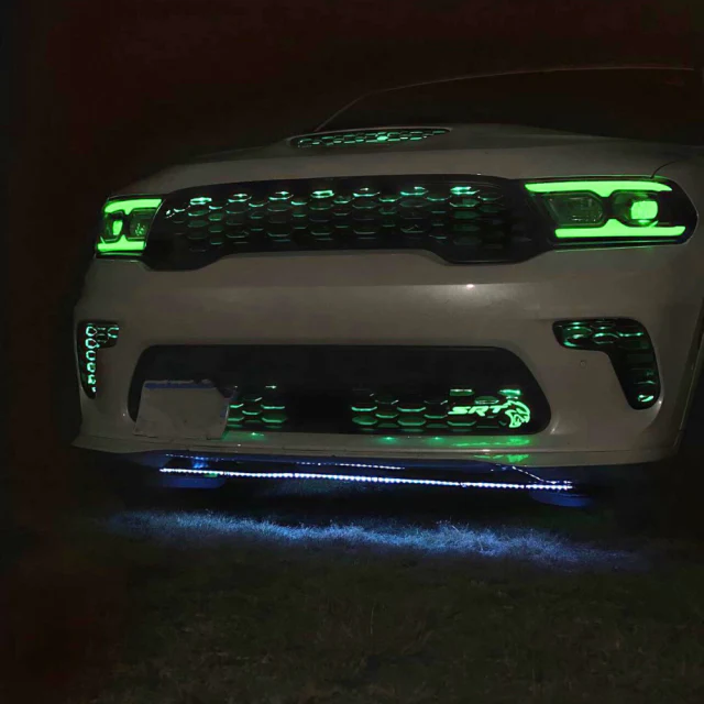 2014-2026+ Dodge Durango RGBW Flow Series LED DRL Prebuilt Headlights - Image 4