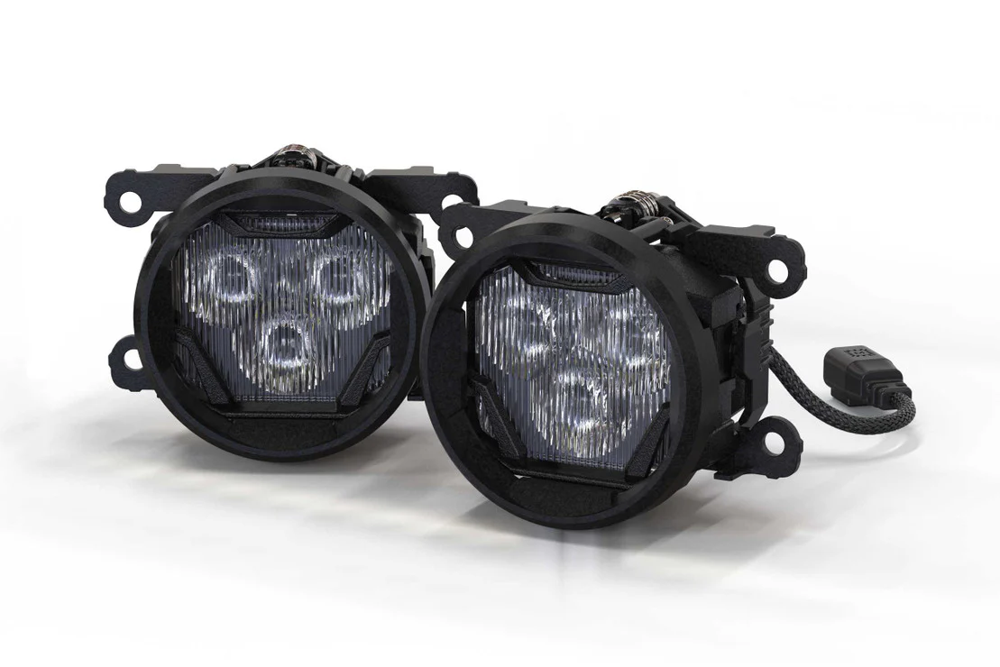 2021-2025+ Ford Bronco Amber LED DRL Projector Headlights Assemblies - Image 11