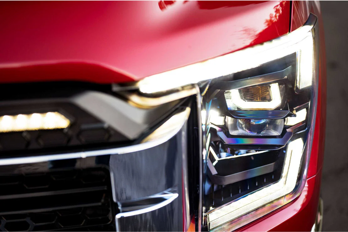 2021-2023 Ford F150 White LED DRL Projector Headlights - Image 4