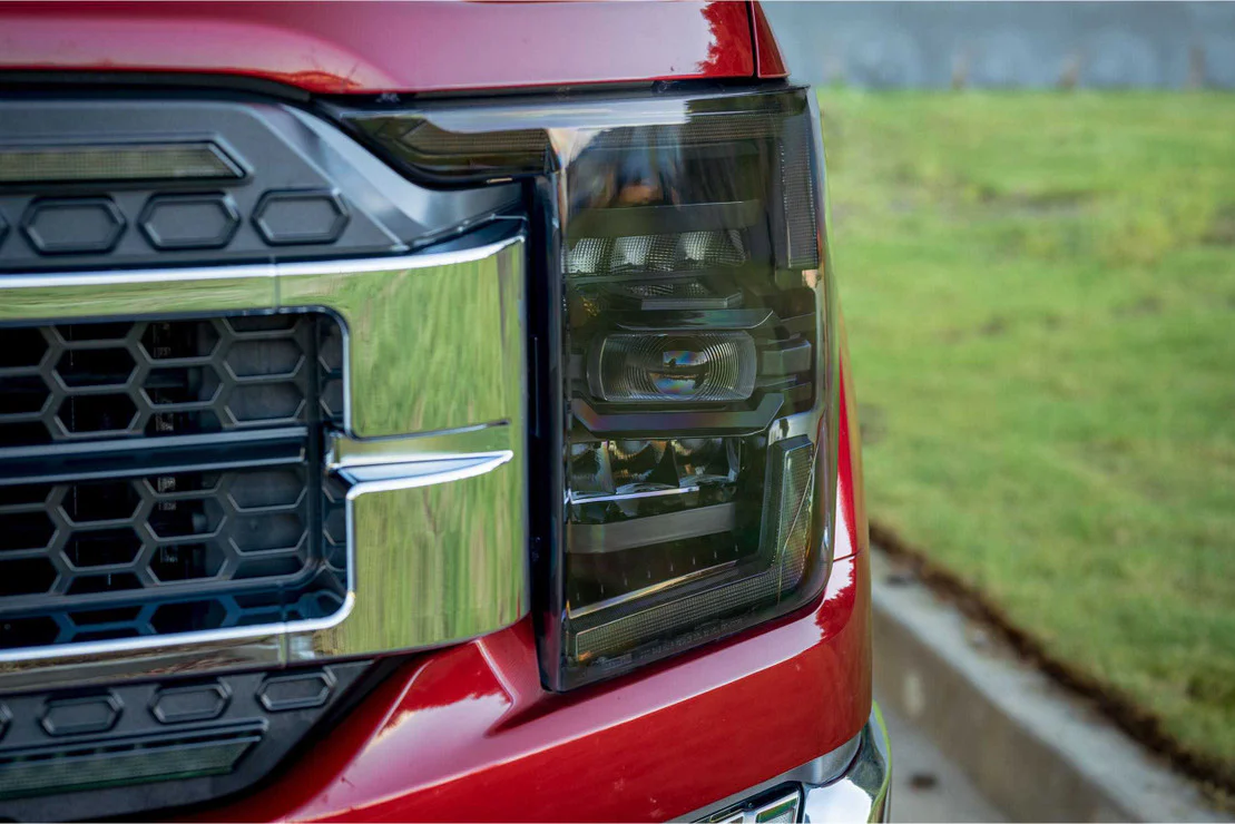 2021-2023 Ford F150 White LED DRL Projector Headlights - Image 5