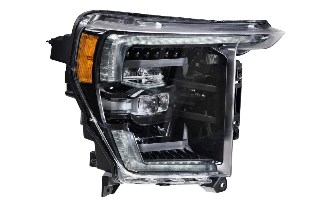 2021-2023 Ford F150 White LED DRL Projector Headlights - Image 8