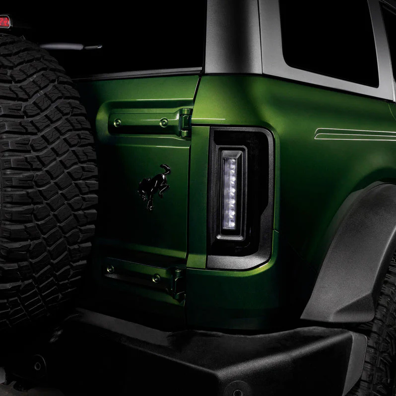 2021-2026+ Ford Bronco Red Smoked LED Flush Mount Tail Lights - Image 20