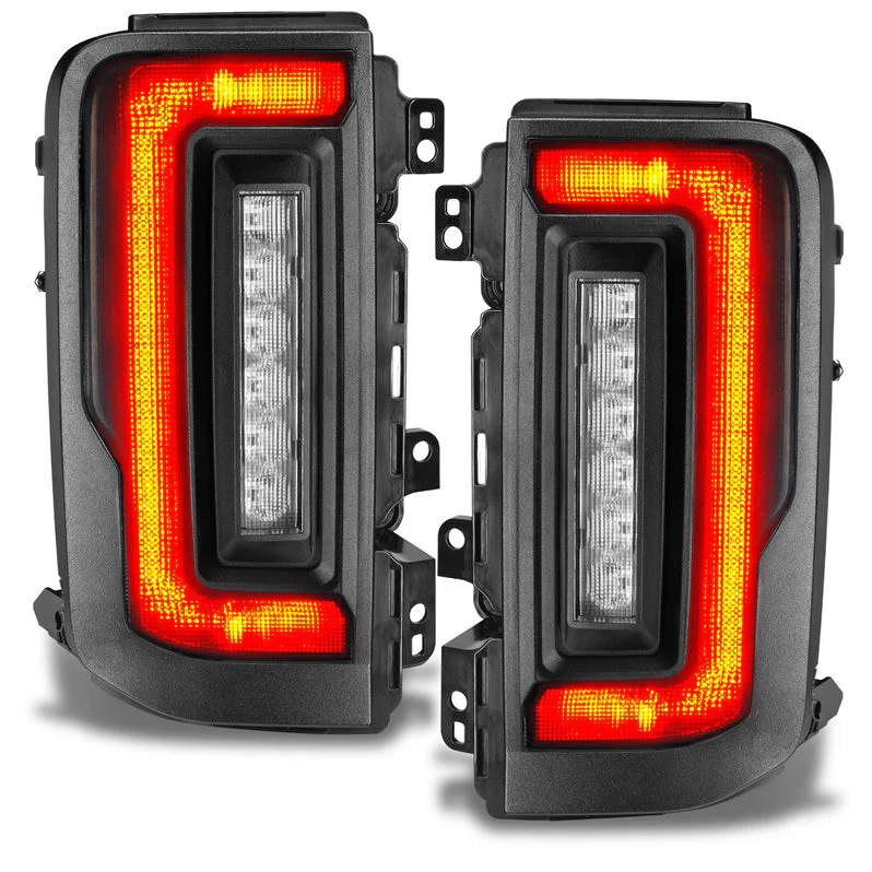 2021-2026+ Ford Bronco Red Smoked LED Flush Mount Tail Lights - Image 7