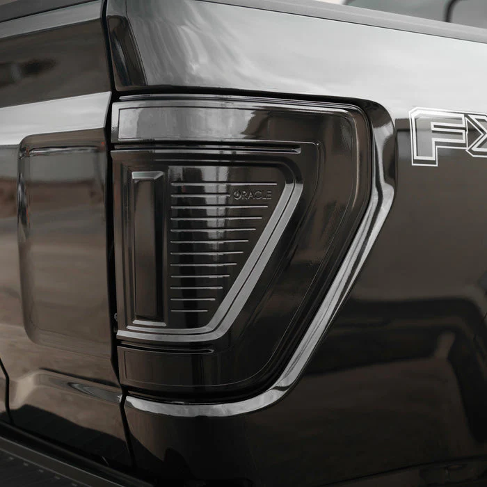2021-2026+ Ford F150 & Raptor Red Smoked LED Flush Mount Tail Lights - Image 3