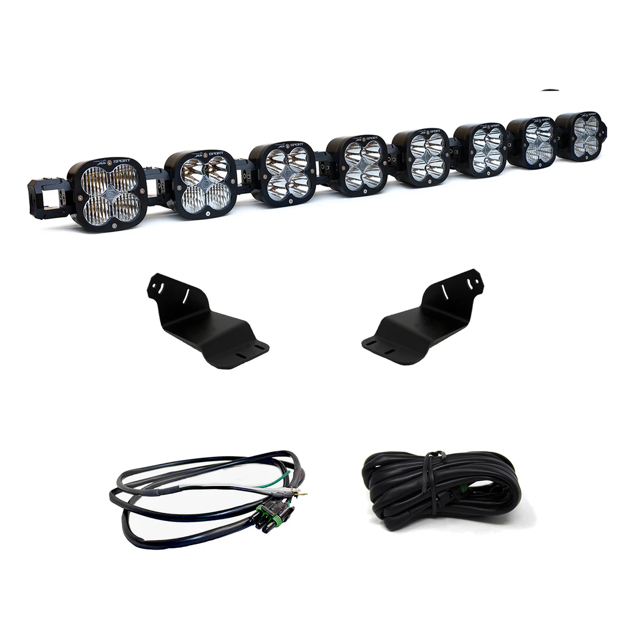 2021–2026+ Ford Bronco Baja Designs 8XL Linkable Roof Light Kit - Image 3