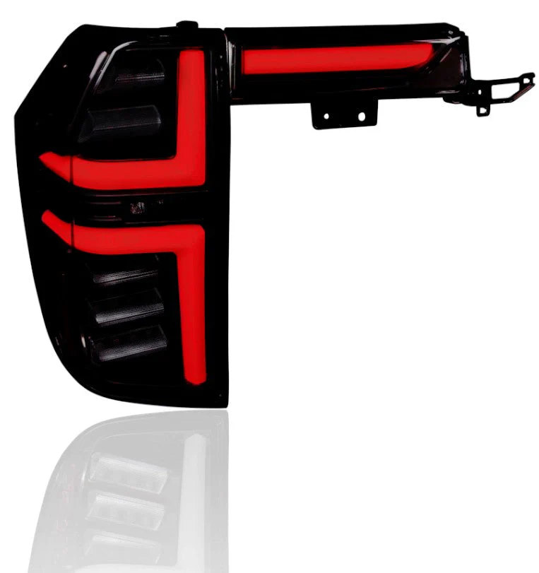 2021-2024 GMC Yukon Smoked Scanning LED Tail Lights - Image 6