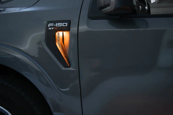 2021-2026+ Ford F150 LED Fender Vent Lighting Kit - Plug & Play - Image 5