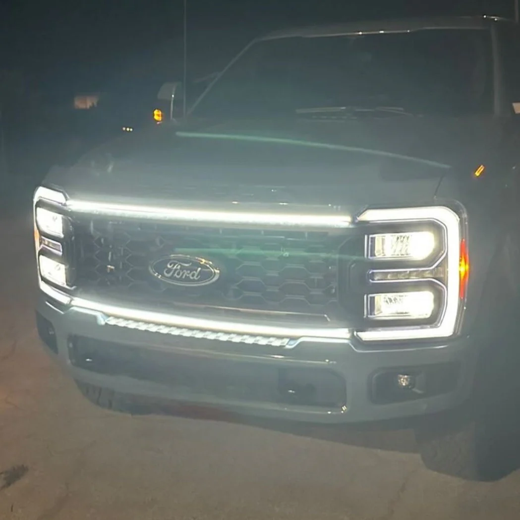 2023-2026+ Ford Super Duty F250 F350 LED Grill Accent Lights Bar Kit - Image 23