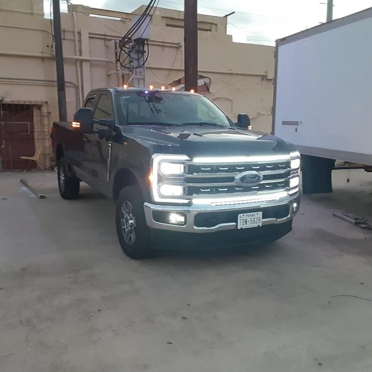 2023-2026+ Ford Super Duty F250 F350 LED Grill Accent Lights Bar Kit - Image 30
