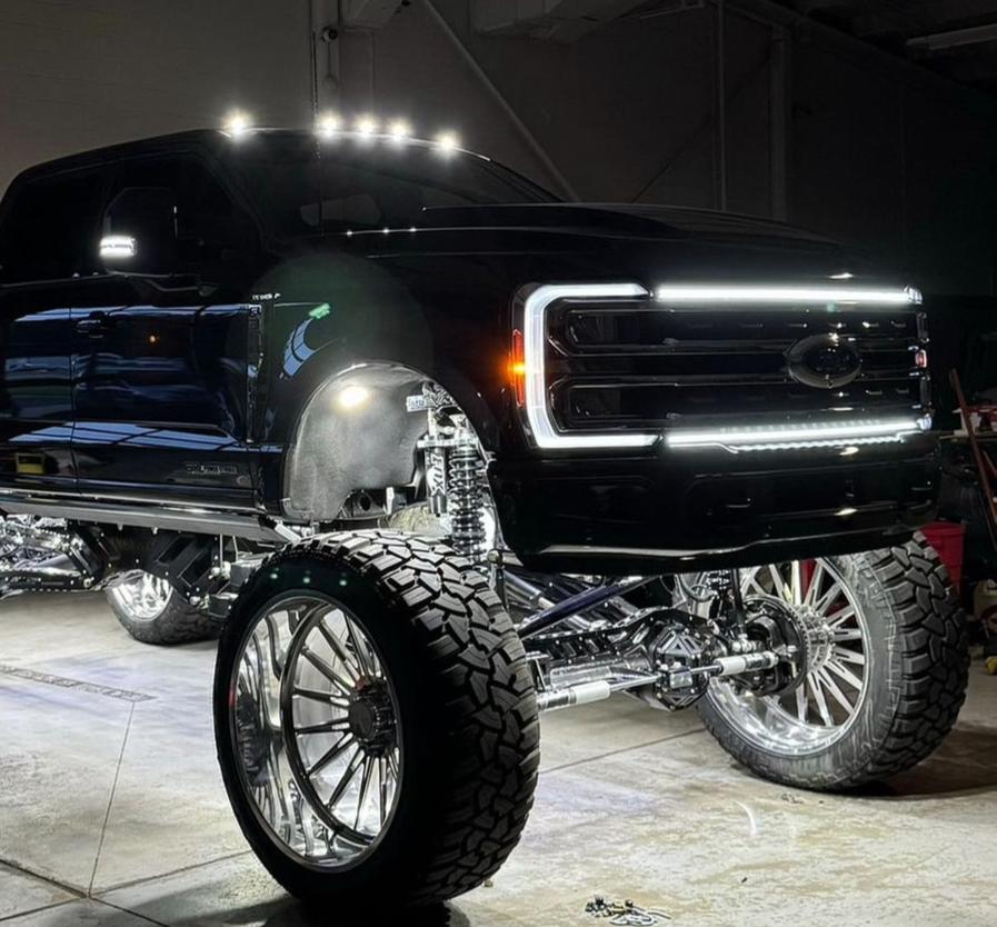 2023-2026+ Ford Super Duty F250 F350 LED Grill Accent Lights Bar Kit - Image 5