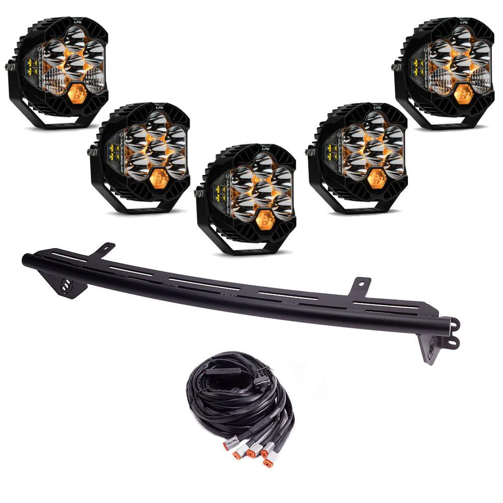 2023-2026+ Ford F250 Super Duty Baja Designs Bull Bar Bumper Light Kit - Image 8
