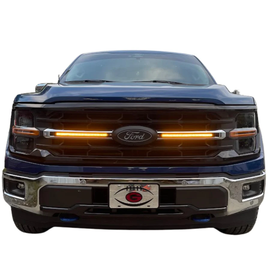 2024-2026+ Ford F150 XLT STX Animated LED Grill Light Bars Kit PLUG & PLAY - Image 3