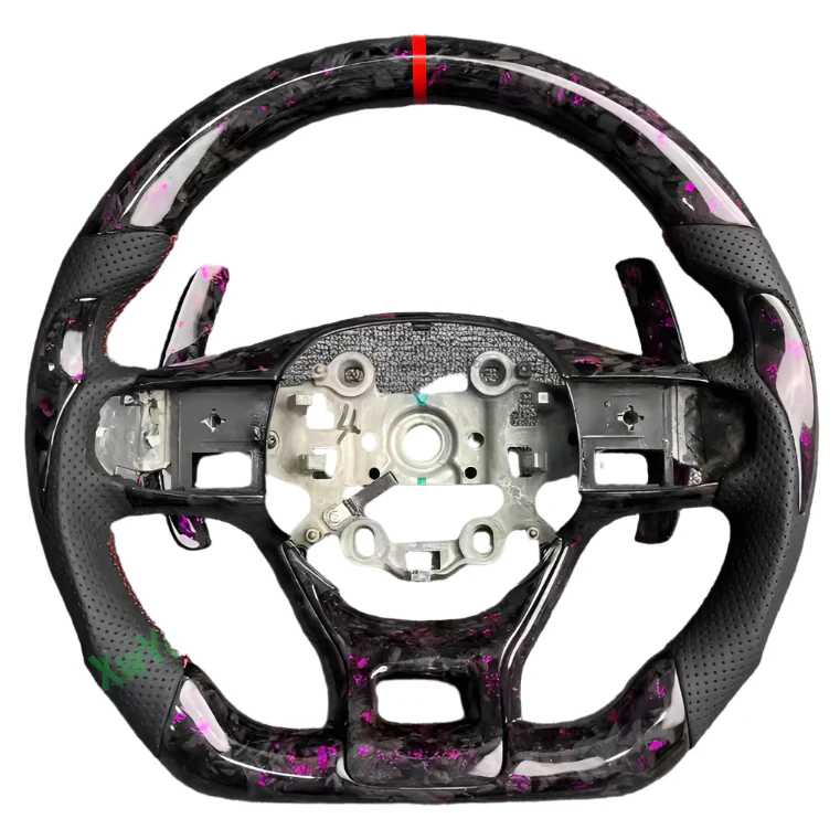 2021-2026+ Kia K5 Optima Custom Carbon Fiber LED Steering Wheel - Image 9