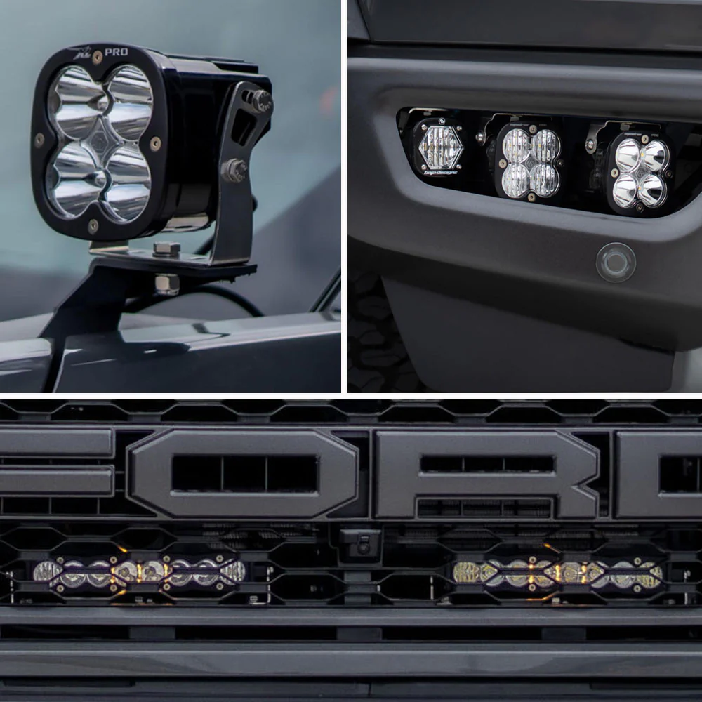 2021-2026+ Ford Raptor Baja Designs Stage 2 Light Bundle Kit