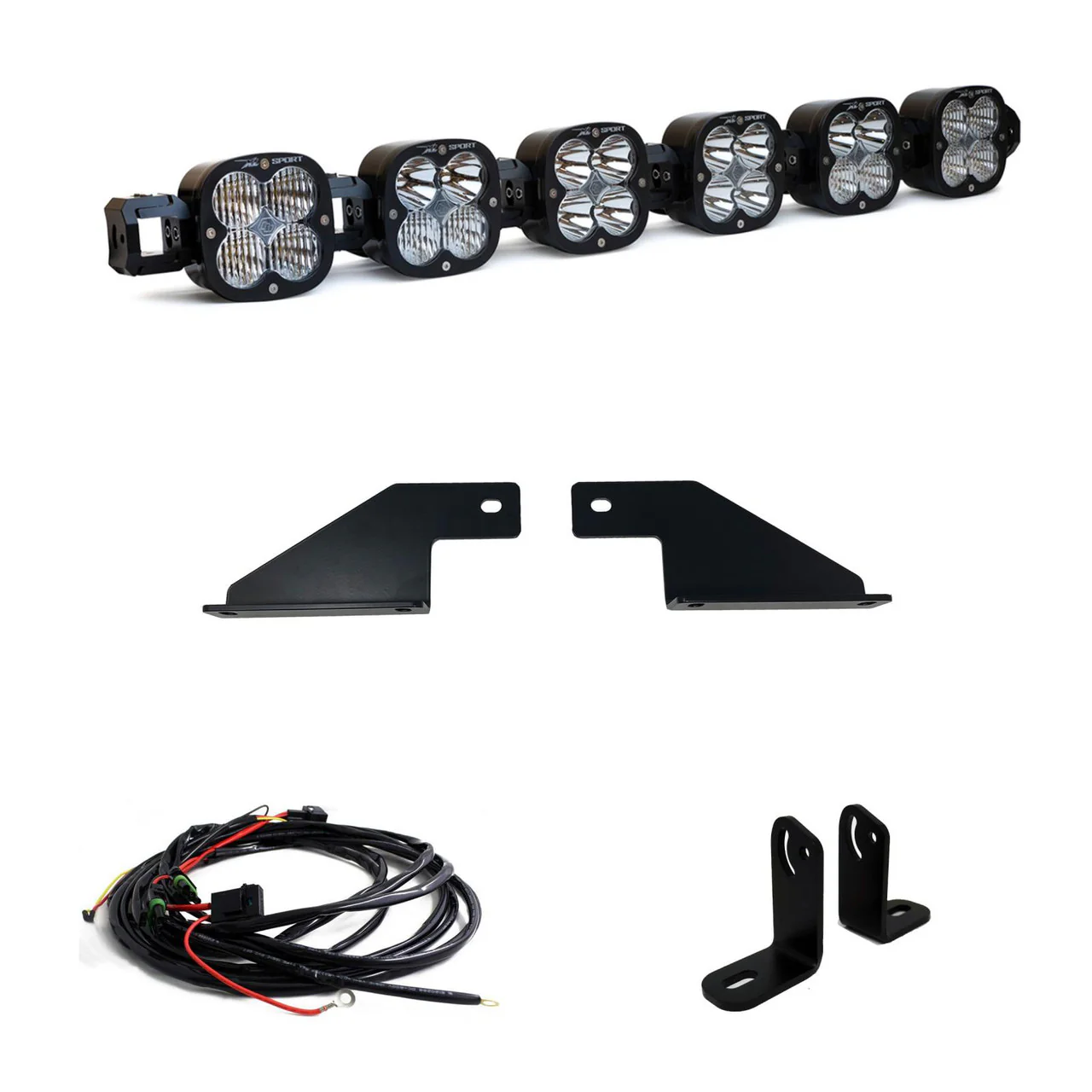 2021-2026+ Ford Raptor Baja Designs XL Linkable Bumper Light Kit - Image 3
