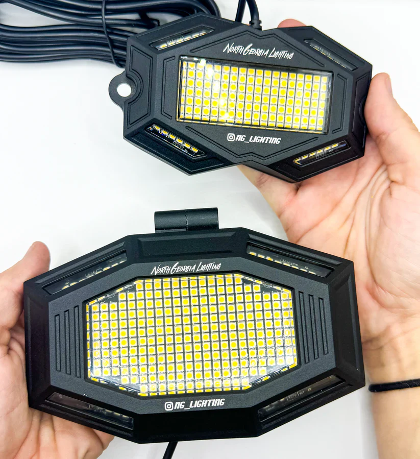 264 LED PURE WHITE Rock Lights Pod Kit
