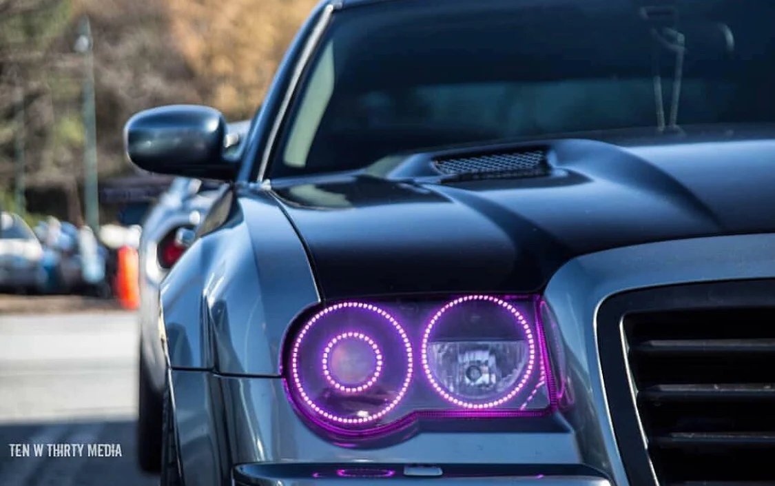 2005-2010 Chrysler 300C/SRT RGBW Flow Series Halo Kit - Image 14