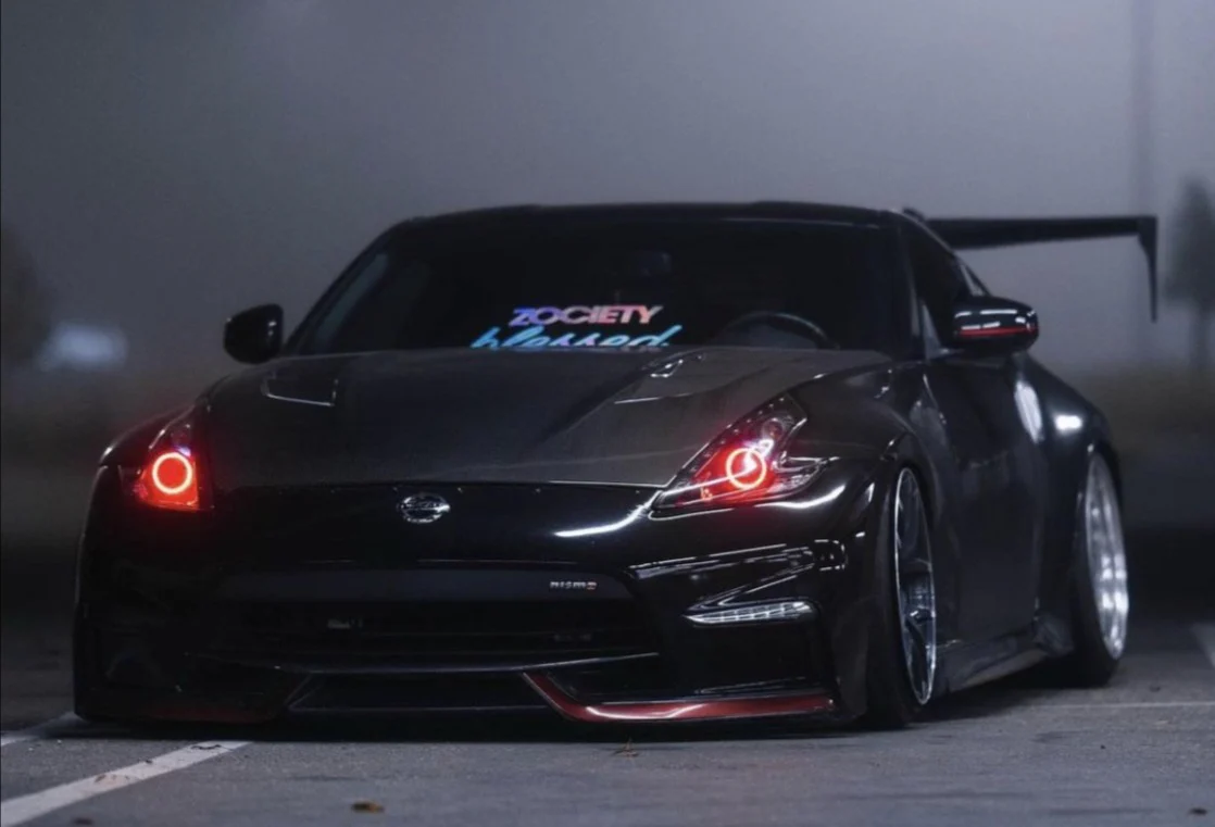2009-2020 Nissan 370z RGBW Flow Series LED Halo Kit - Image 16