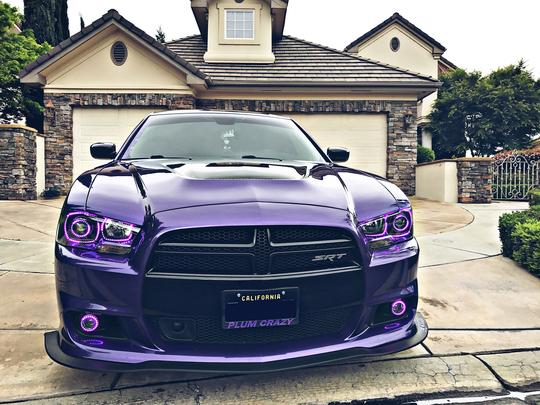 2011-2014 Dodge Charger RGBW Flow Series LED Halo Kit - Image 18