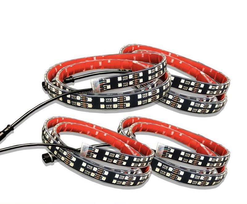 RGB RGBW Color-Changing LED Wheel Ring Lights Kit - Image 13