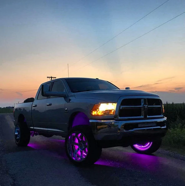 RGB RGBW Color-Changing LED Wheel Ring Lights Kit - Image 20