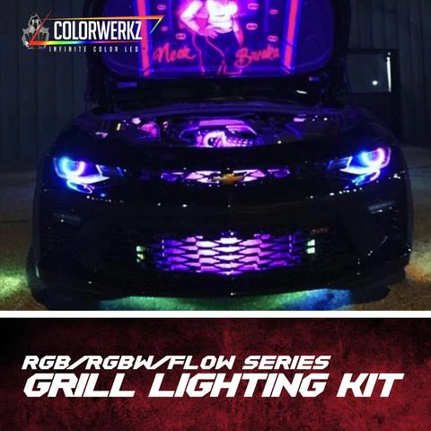 RGBW Flow Series Color-Changing LED Engine Bay Lighting Strips Kit - Image 12