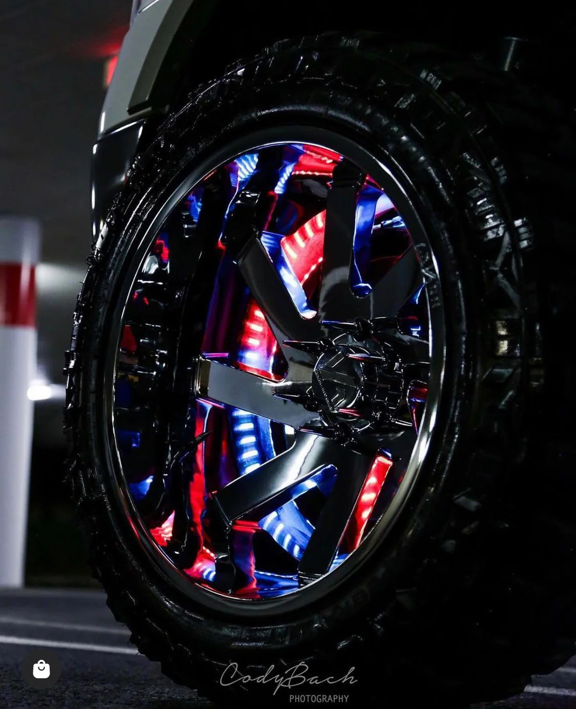 Flow Series Chasing LED Wheel Rings Lights Kit - Image 13