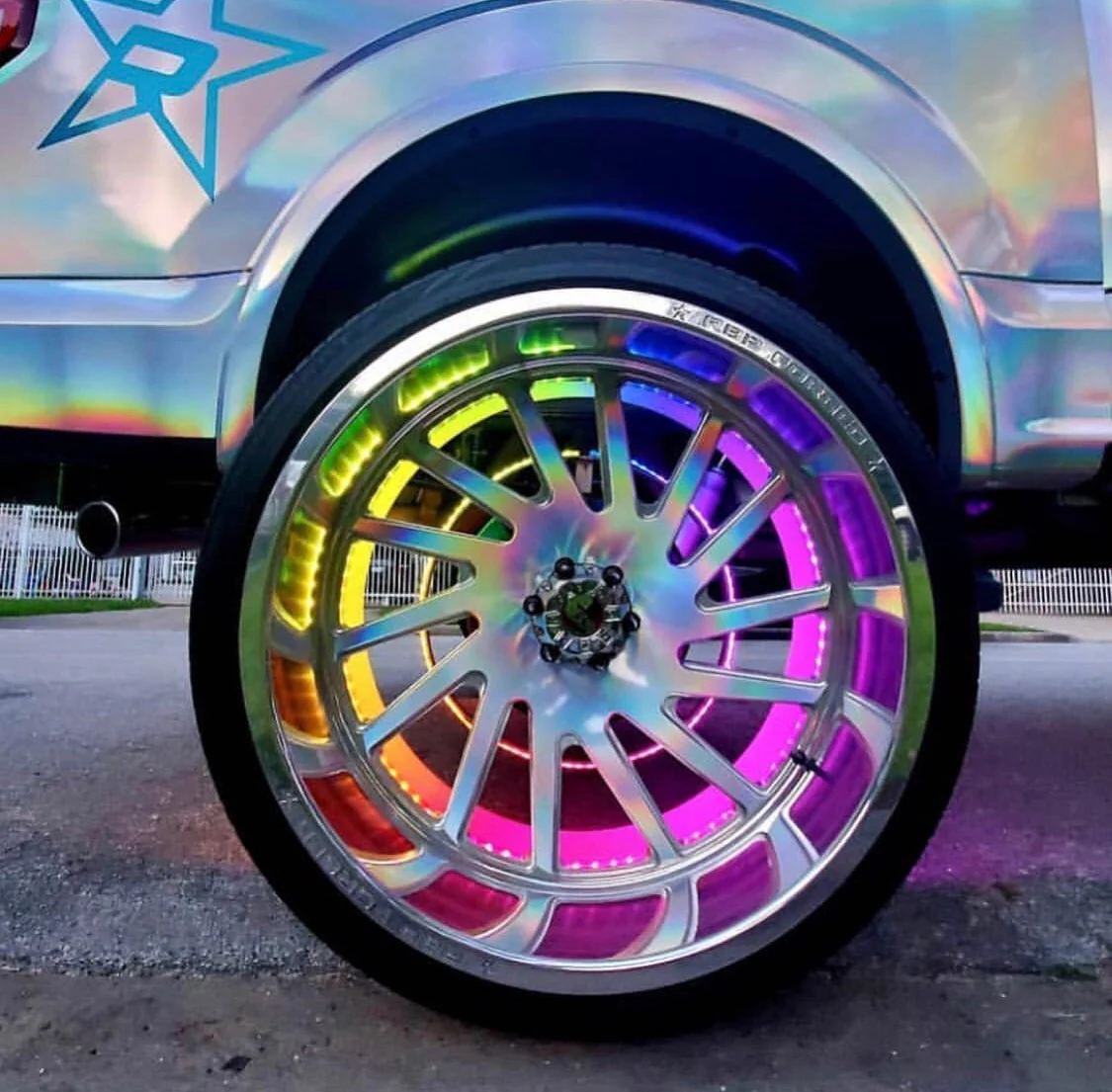 Flow Series Chasing LED Wheel Rings Lights Kit - Image 26