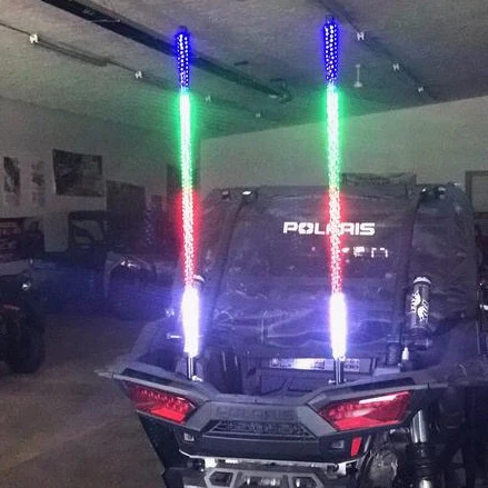 Flow Series Color-Chasing LED Flexible UTV Buggy Whip Lights - Image 12