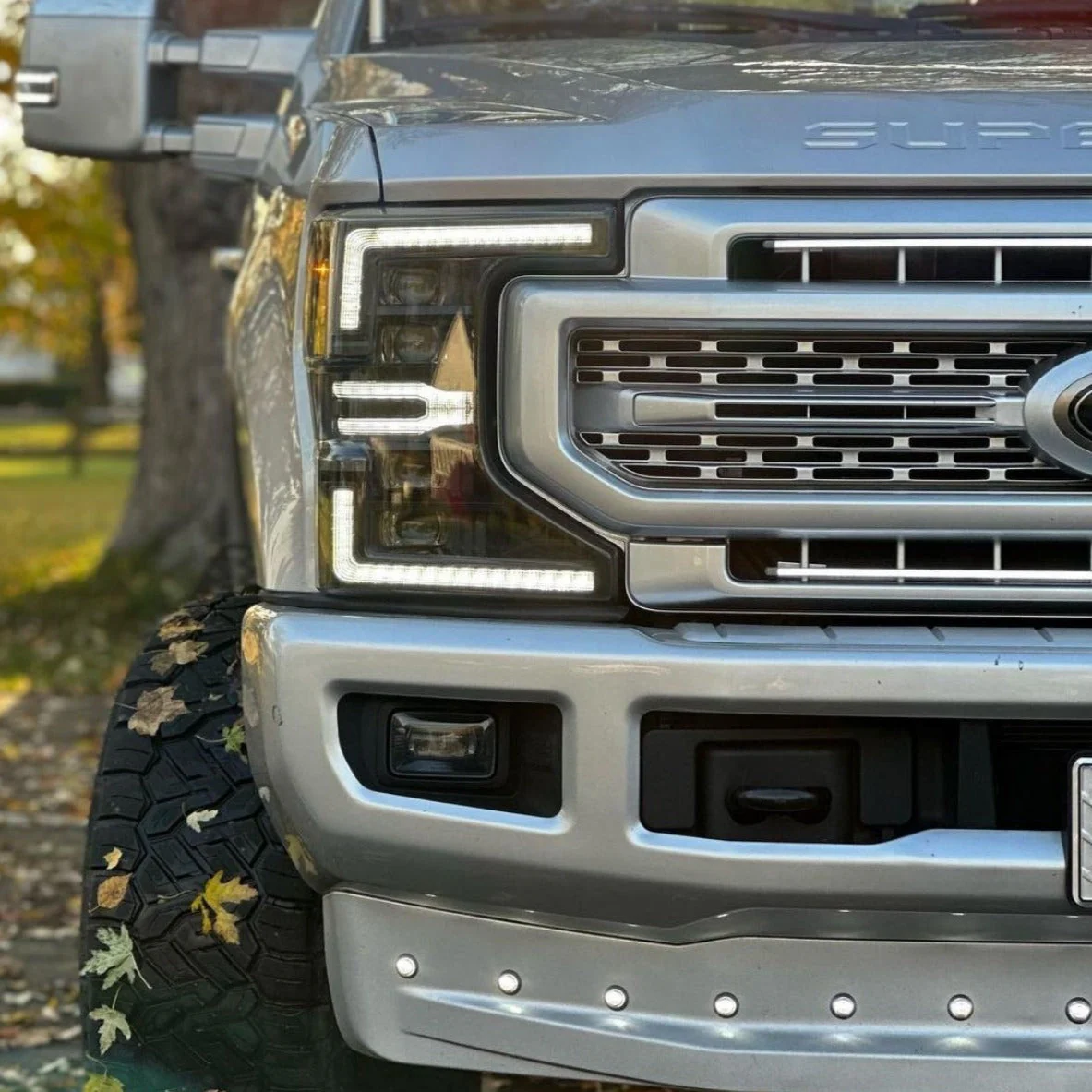 Ford Super Duty LED Front Valance Accent Running Lights Kit - Image 16