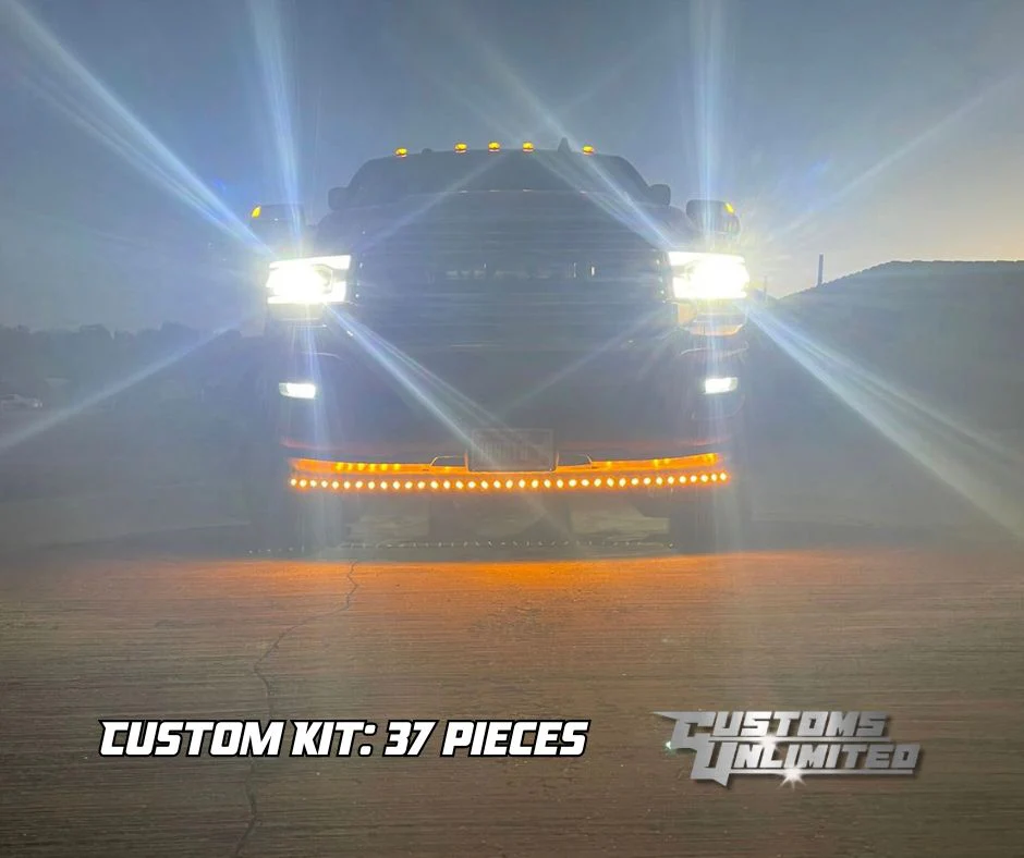 Ford Super Duty LED Front Valance Accent Running Lights Kit - Image 37