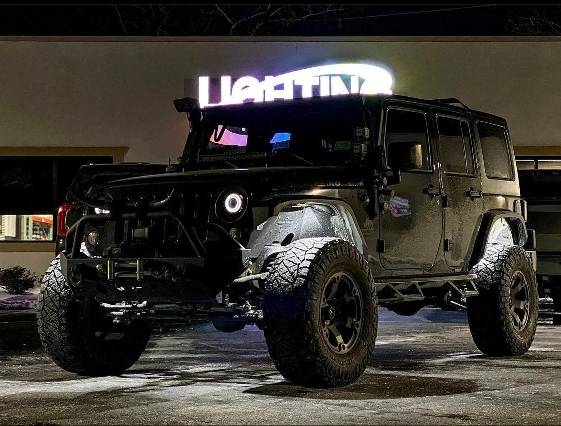 Hyper Pro Series 36W Pure White LED Rock Lights Pod Kit (3100 Lm) - Image 12